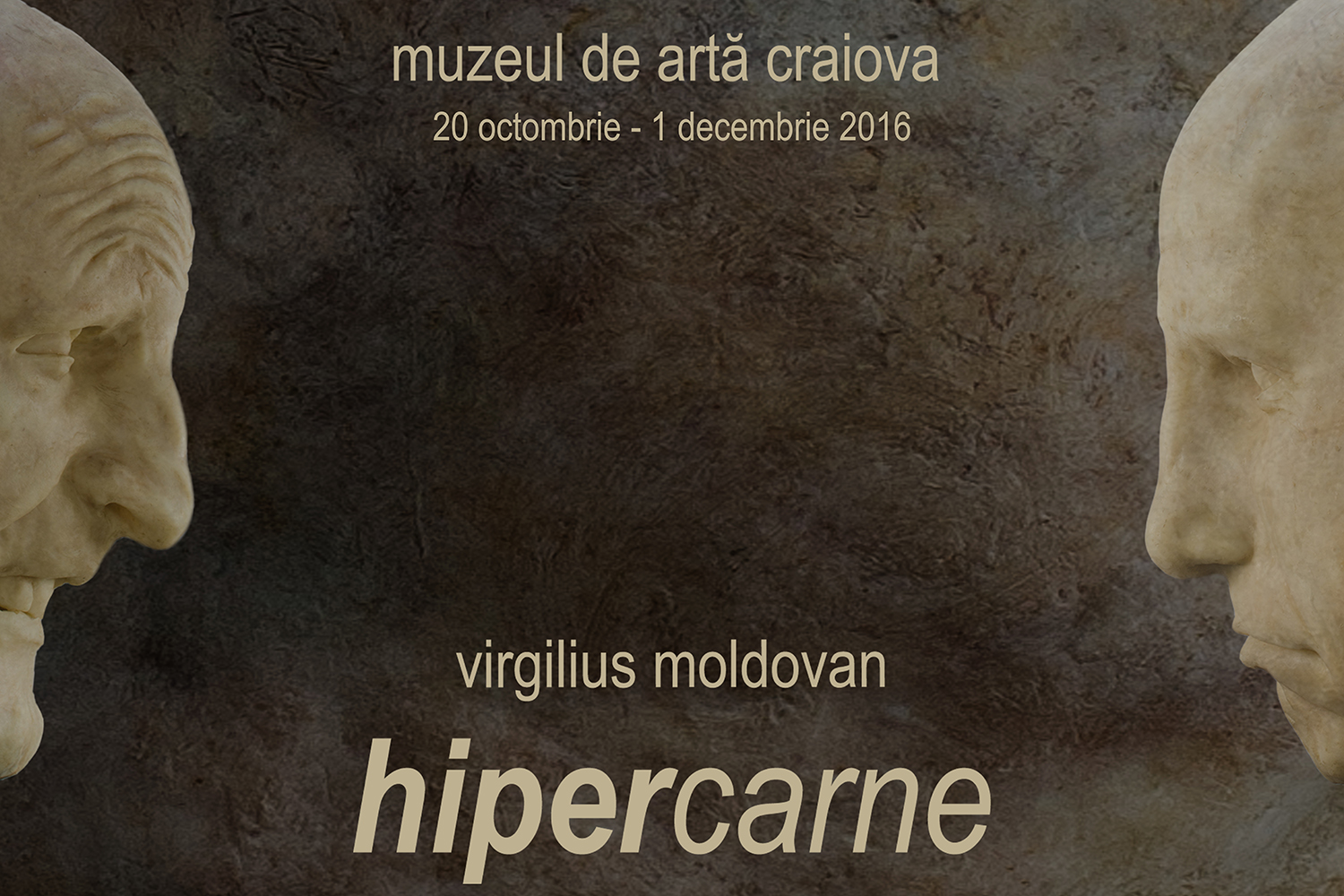 (video+foto)Expoziția Hipercarne a artistului Virgilius Moldovan la Muzeul de Artă din Craiova