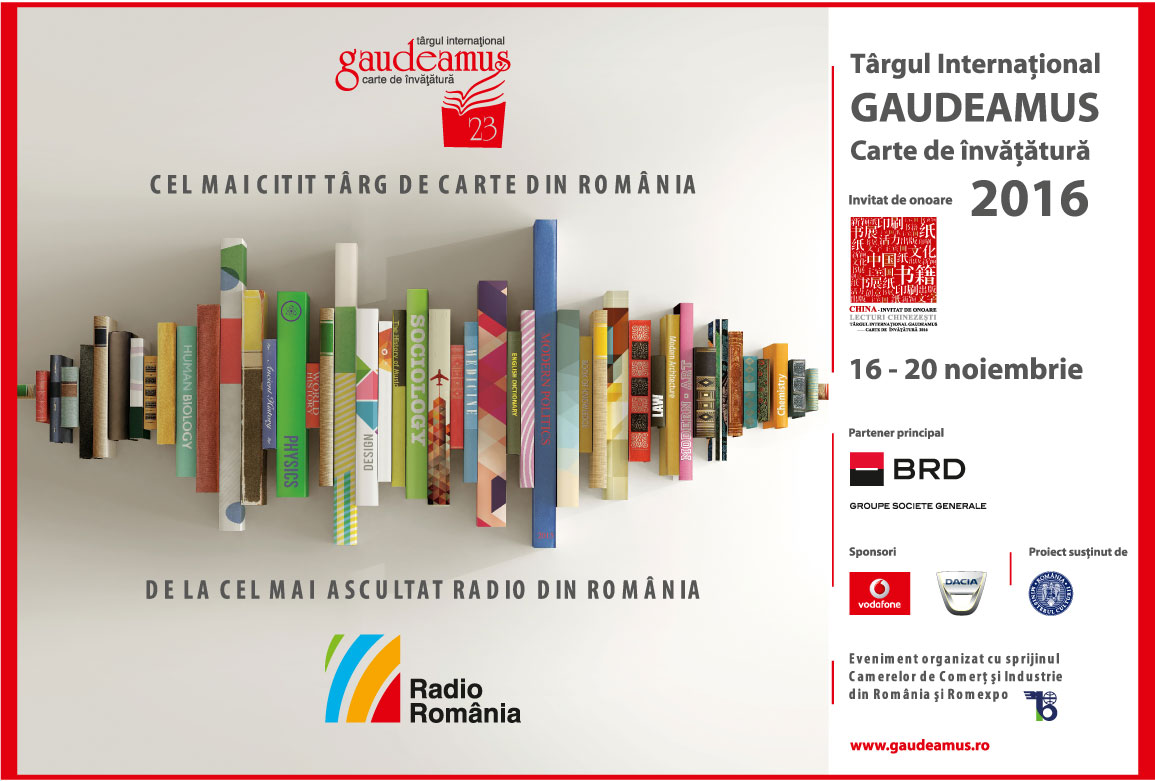 Astazi se deschide Targul International GAUDEAMUS la Romexpo!