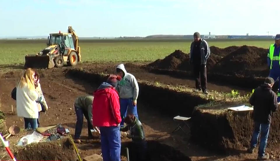 Un mormânt care datează de acum 5000 de ani a fost descoperit in Prahova