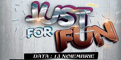 (Audio) Just for Fun, duminica, la Craiova!