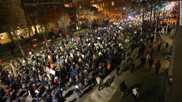 Proteste împotriva lui Trump