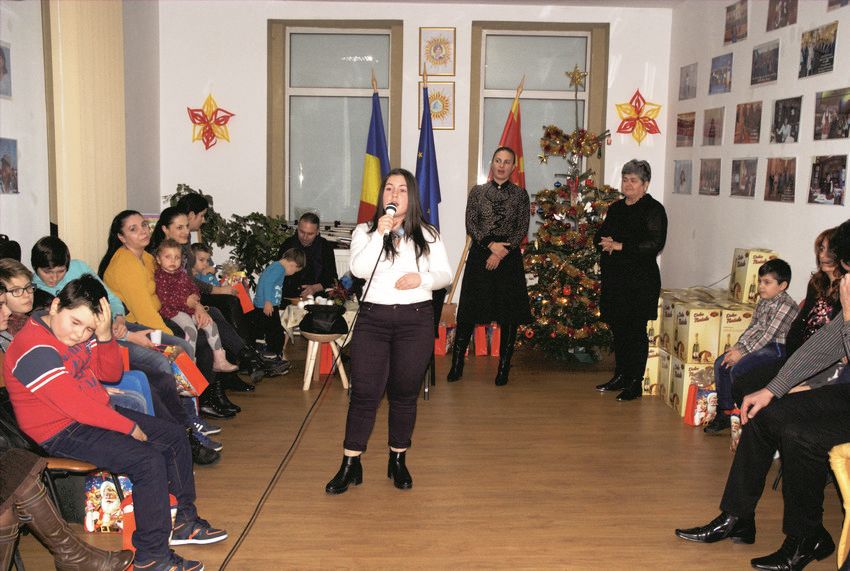 Moș Crăciun la AMR