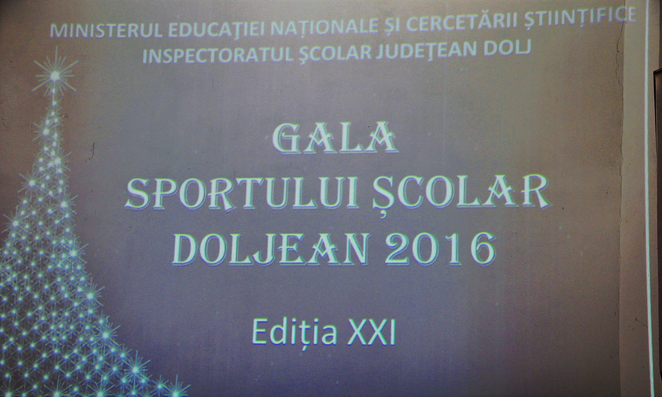(audio+foto) GALA SPORTULUI SCOLAR DOLJ – EDITIA 2016