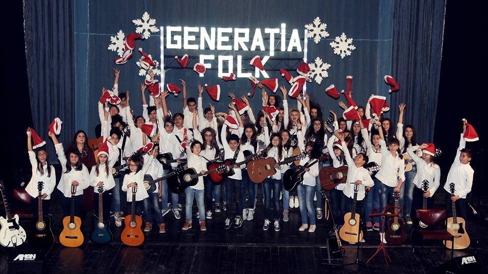 Mădălina Amon şi Generaţia Folk vin cu colindul la Radio Oltenia!