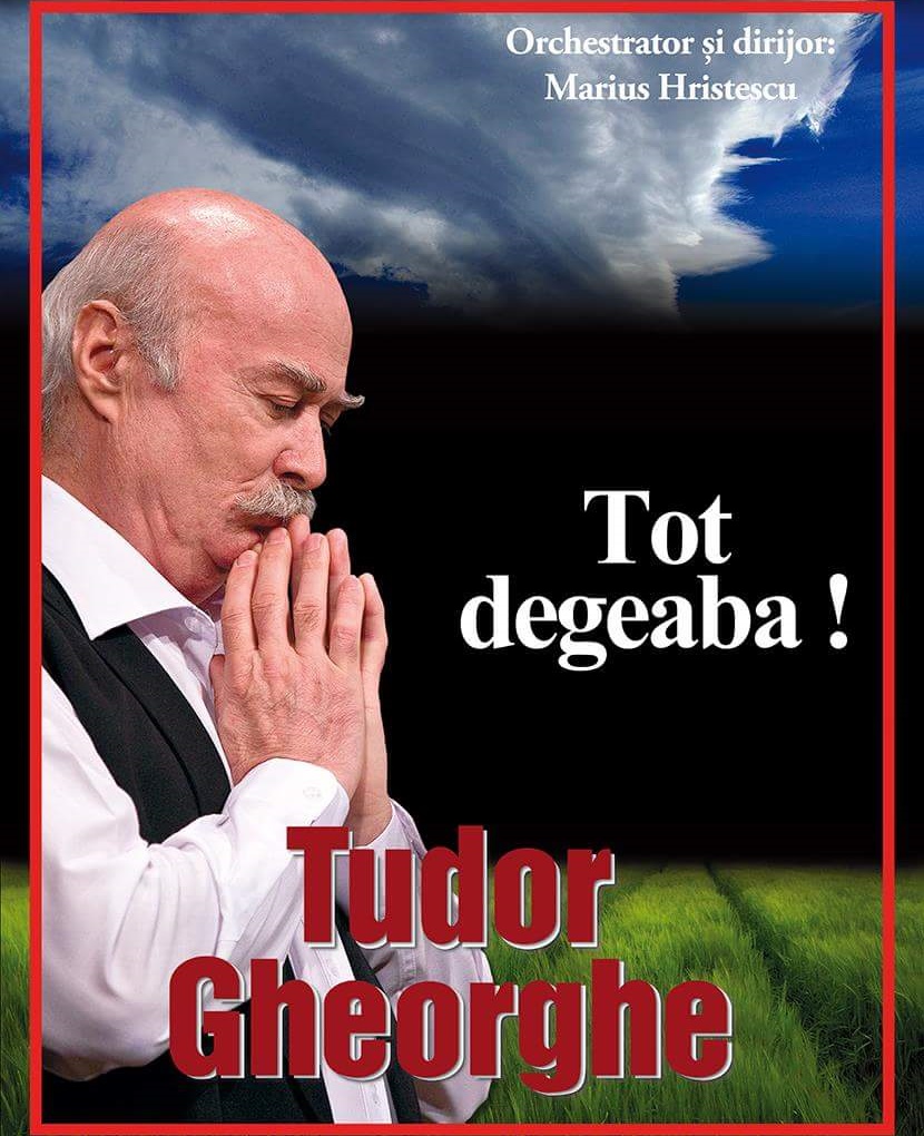 Tudor Gheorghe: „Tot Degeaba!” La Teatrul Național „Marin Sorescu”