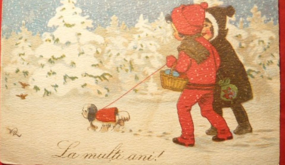 FELICITĂRI DE CRĂCIUN vechi, din perioada interbelică şi imediat după. Ce mesaje se trimiteau atunci – FOTO
