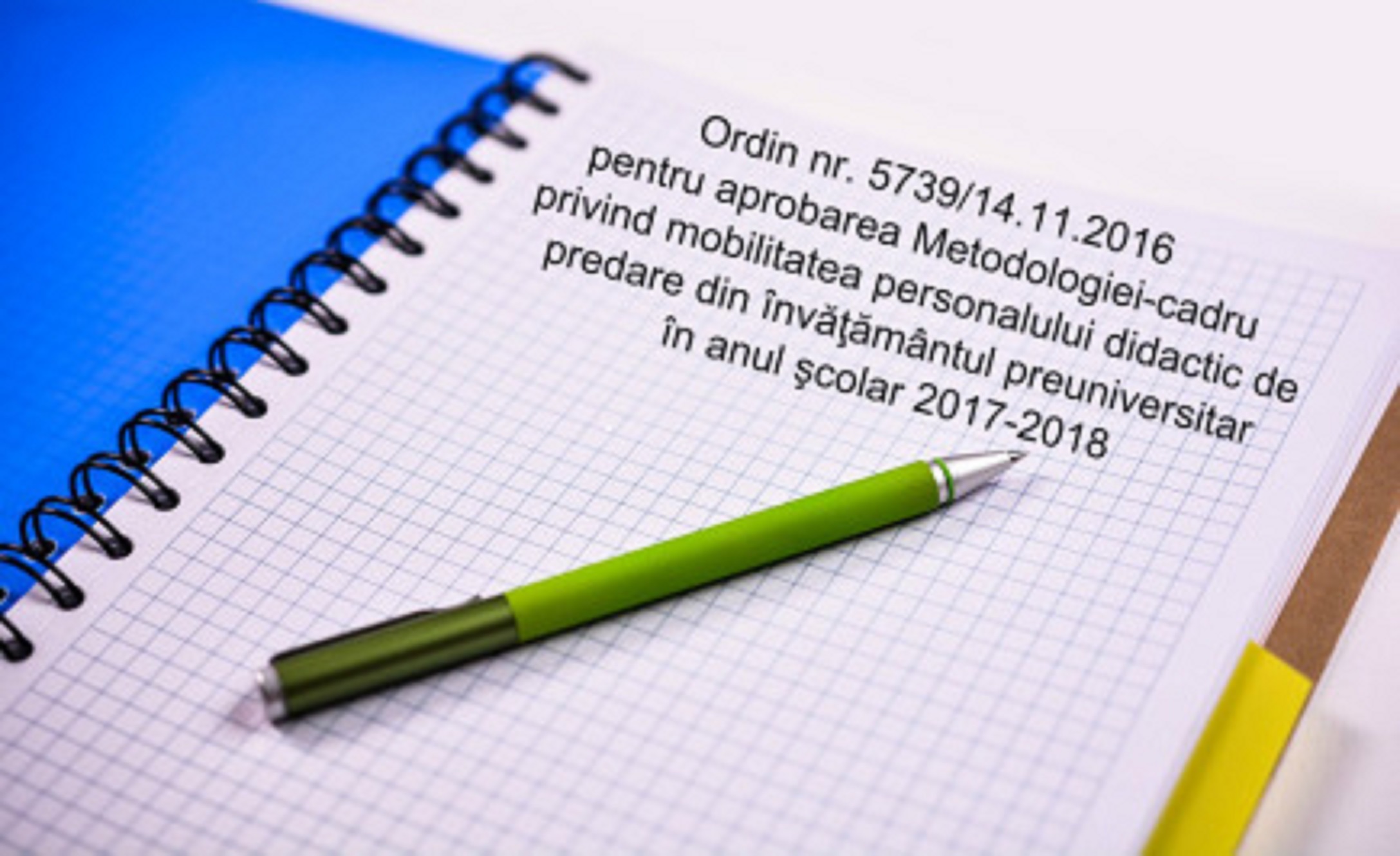 Ordin nr. 5739/14.11.2016