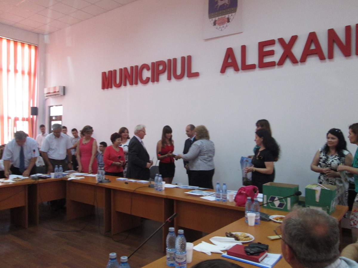 Premierea olimpicilor la Alexandria