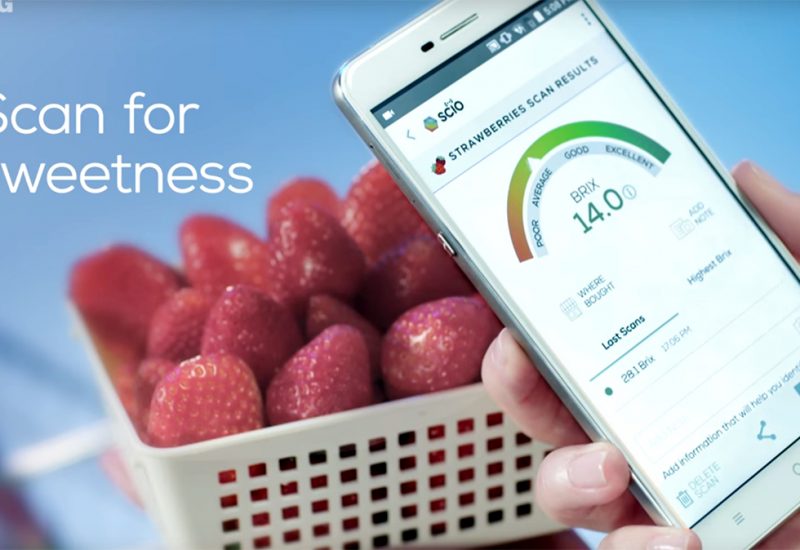 Primul shartphone din lume care îți arată ce conține mâncarea