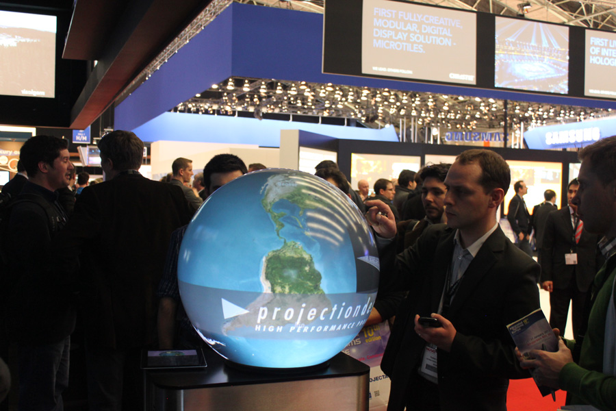 Televizorul viitorului ar putea fi in forma de sfera