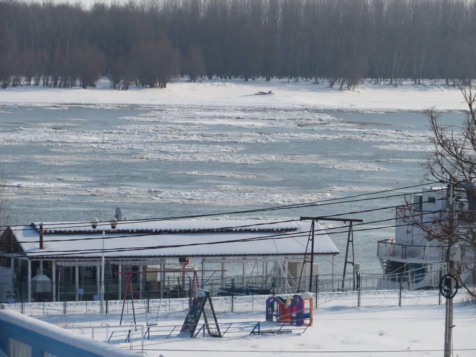 Circulaţie dificilă pe Dunăre (audio)