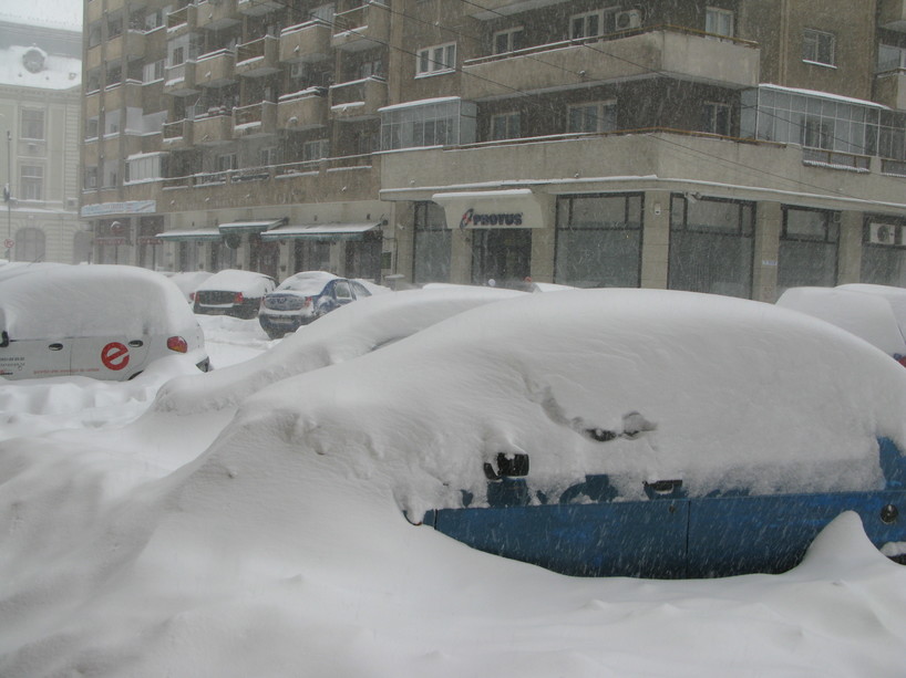 Circulație dificilă în Capitală (audio)