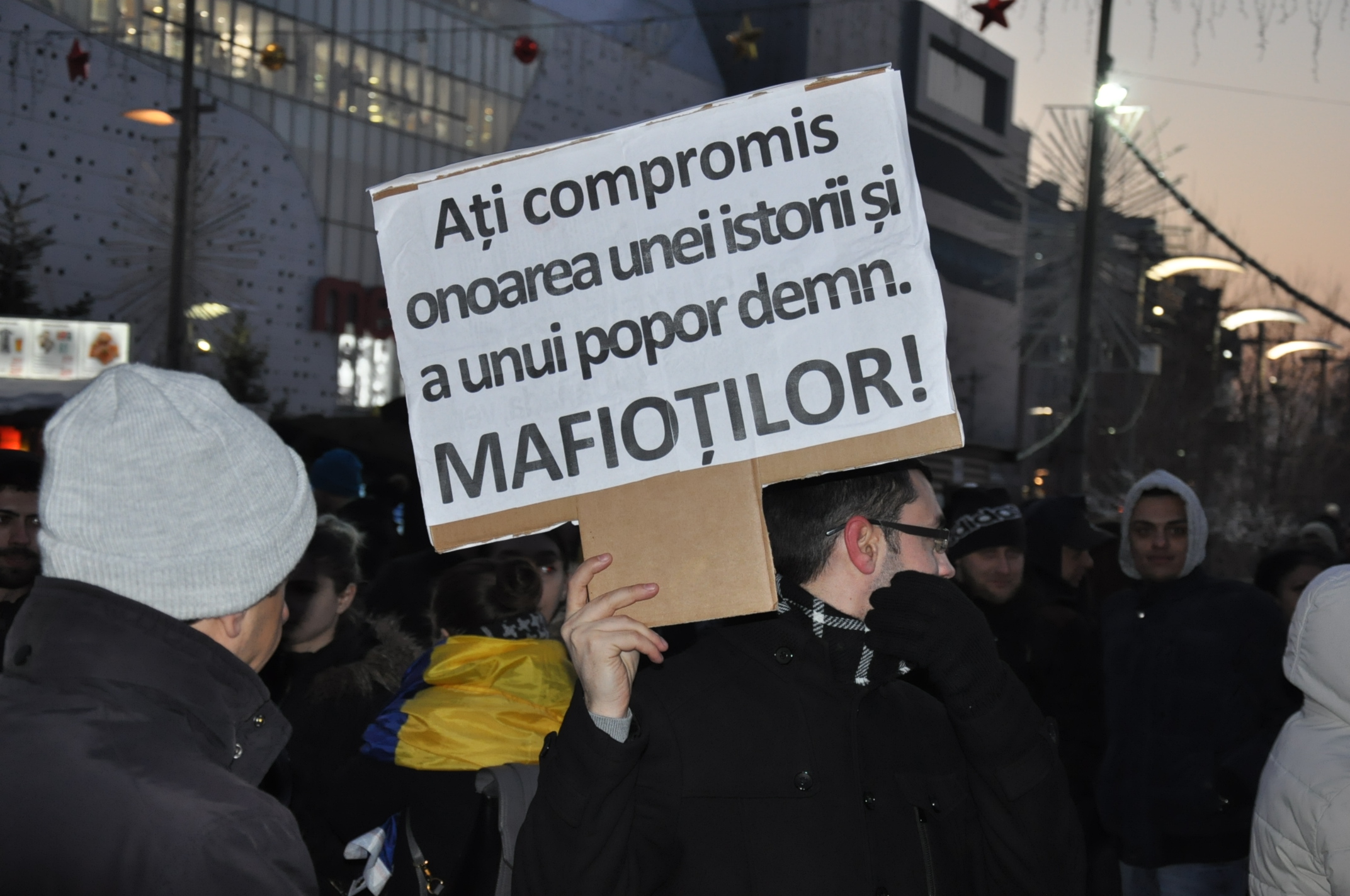 (Video+Audio) Protestele anticorupție și în Craiova