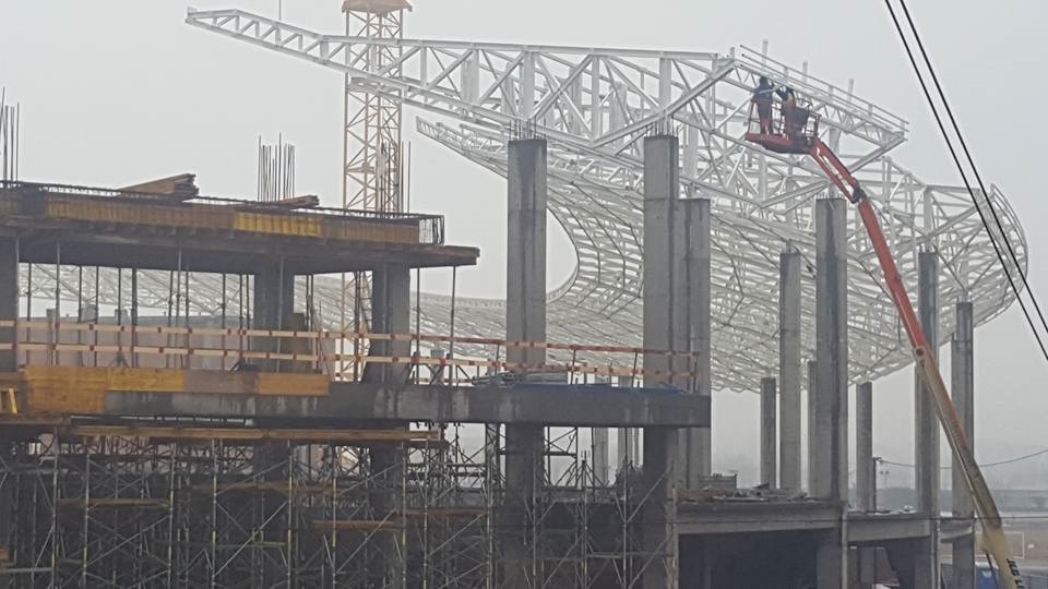 Modernizarea stadionului din Târgu-Jiu (galerie foto)