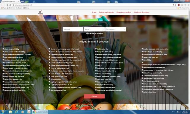 Monitorul preţurilor ar putea fi extins