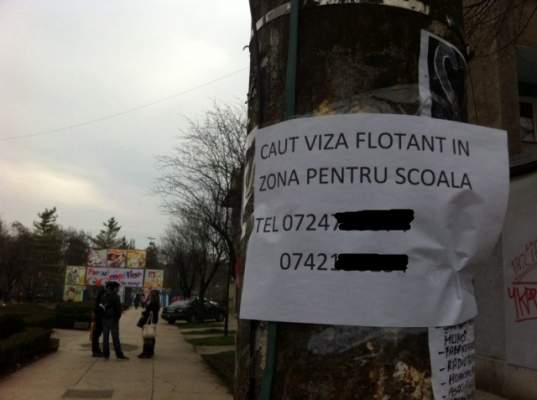 Cum ajung zeci de părinţi cu viză de flotant pe o garsonieră, ca să dea copiii la şcoli bune