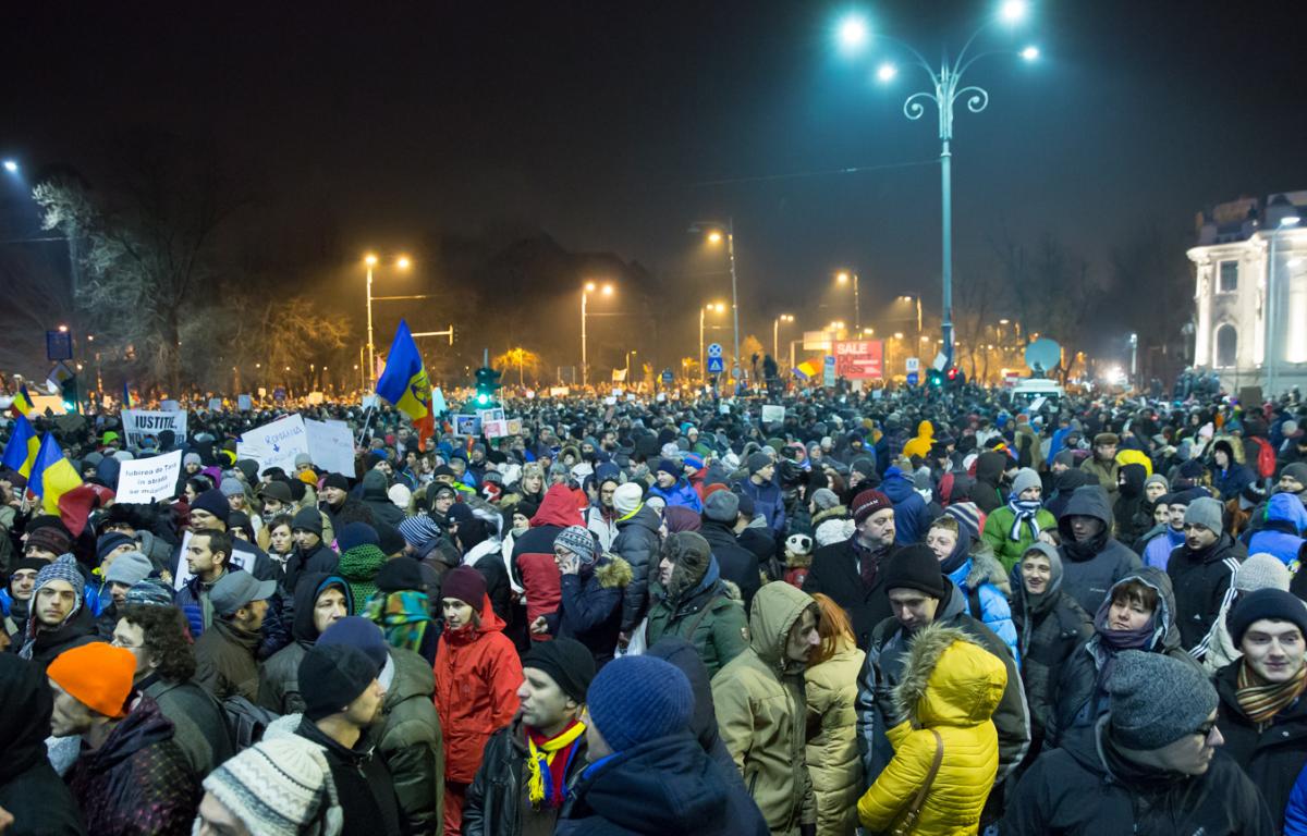 O nouă zi de proteste