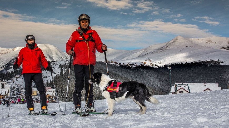 Stagiul Naţional de Formare al Unităţilor Canine de Intervenţie la Avalanşă