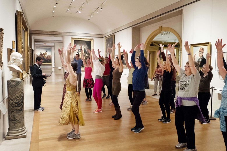 (VIDEO) Sport la muzeu: noua metoda de a intelege arta mai bine?