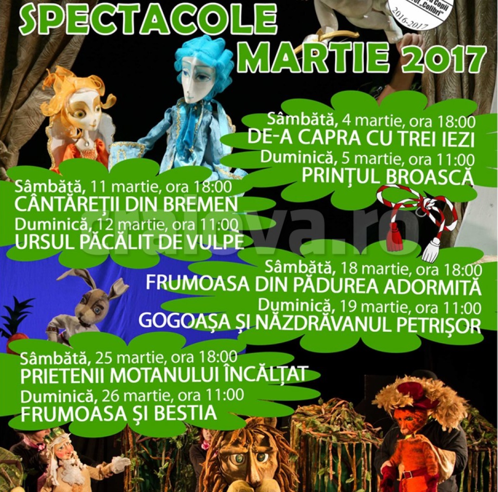 Capra cu trei iezi și Prințul Broască, la Colibri