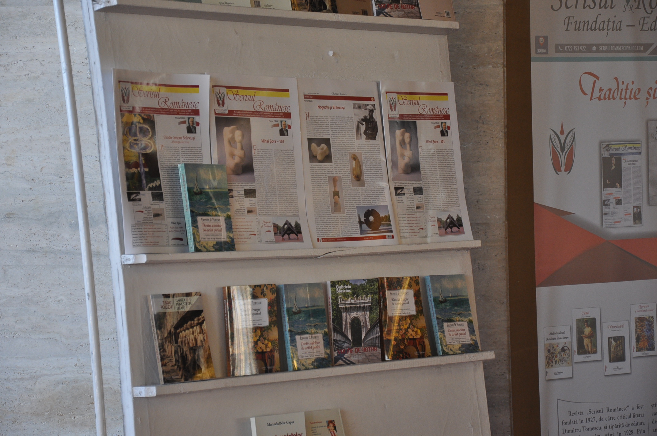 ,,SCRISUL ROMÂNESC” FUNDAȚIA – EDITURA -a lansat mai multe carti in cadrul Festivalului de Carte Gaudeamus de la Craiova