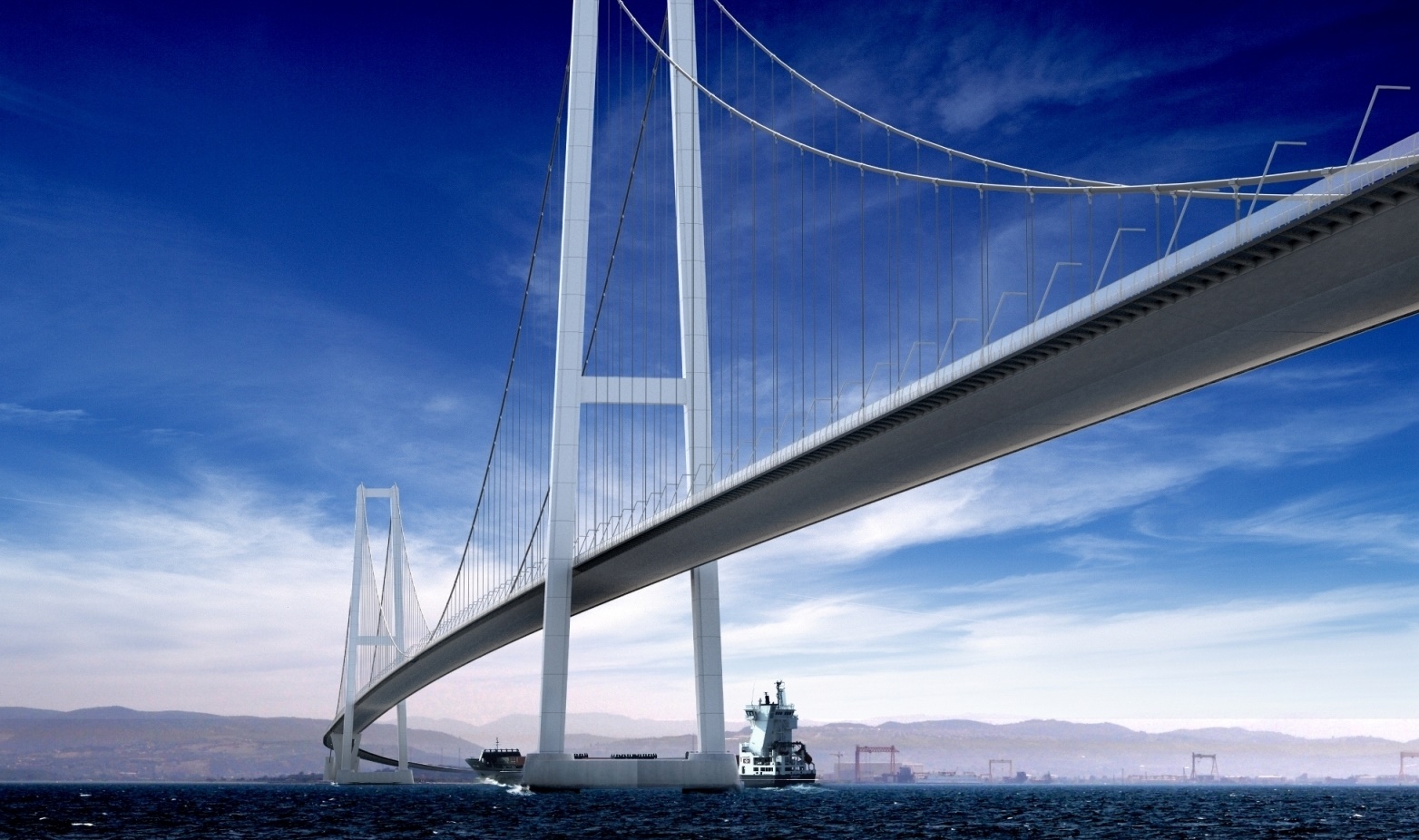 În Turcia, au început lucrările la cel mai mare pod suspendat din lume