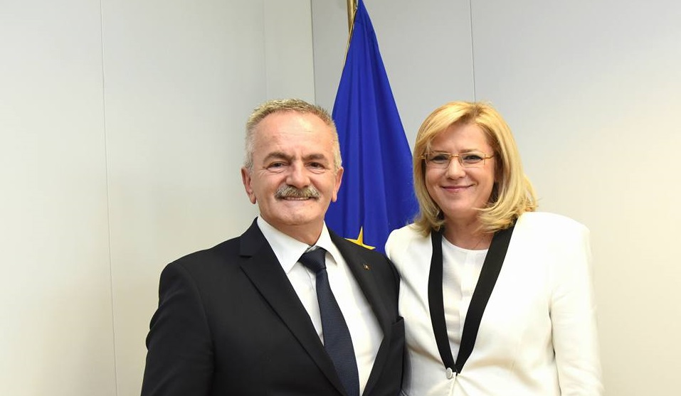 Corina Cretu, intalnire cu Ministrul Cercetarii si Inovarii in Romania
