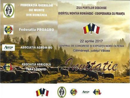 Ziua porților deschise, oieritul montan românesc – cooperarea cu Franța