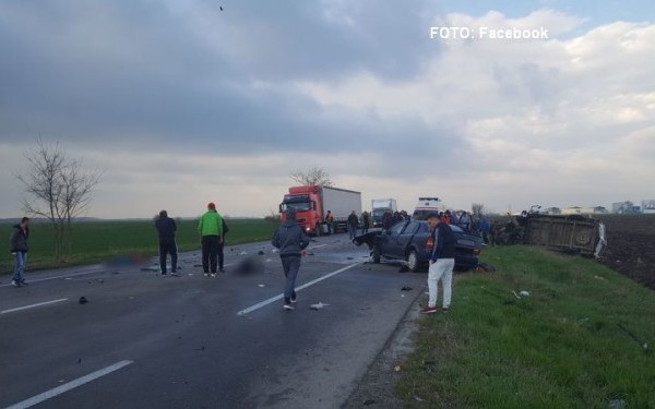 Accident grav produs in Ialomita: trei morti si patru raniti