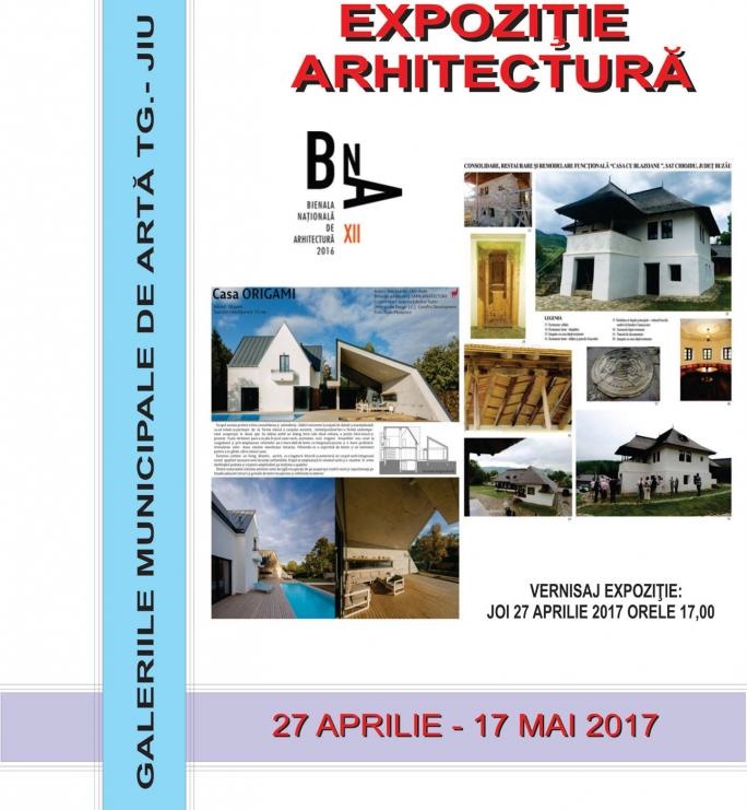 Bienala Națională de Arhitectură, la Târgu-Jiu
