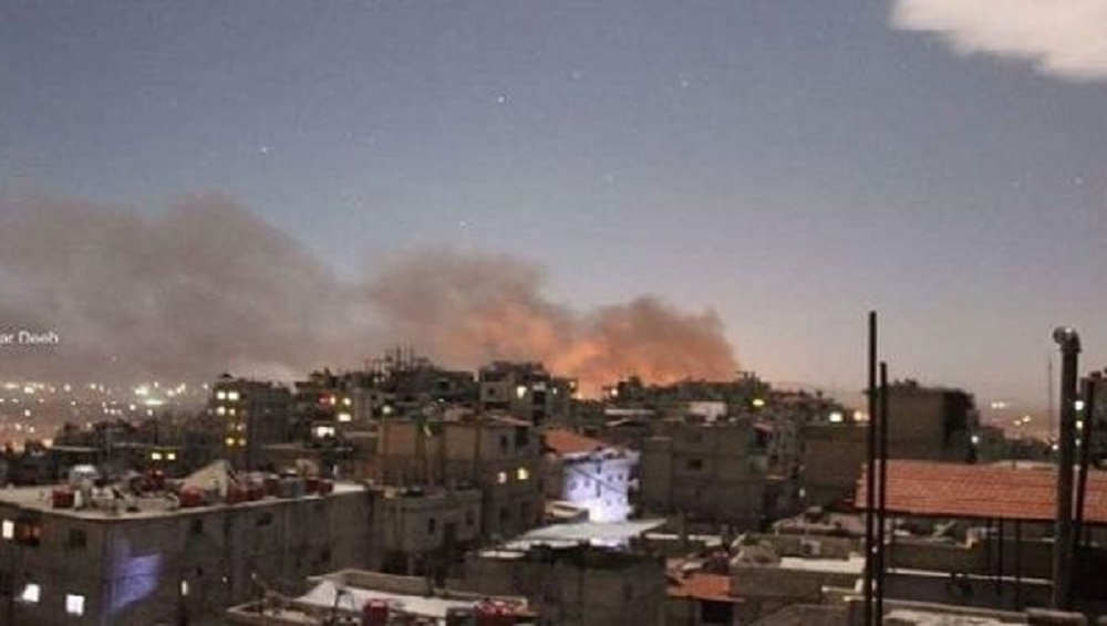 Explozie enormă în apropierea capitalei Siriei