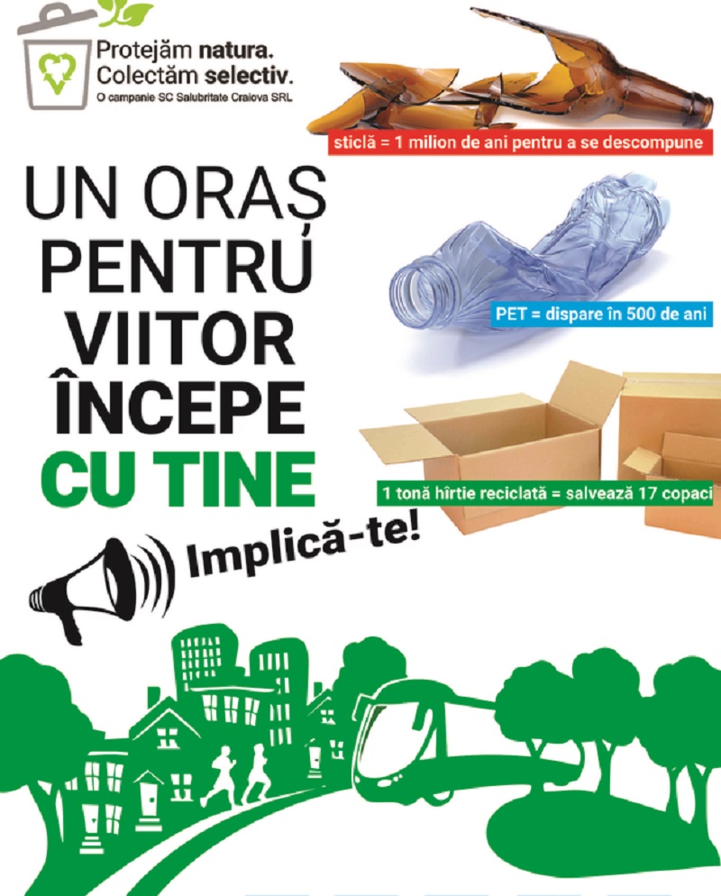 „Protejăm natura, Colectăm selectiv”