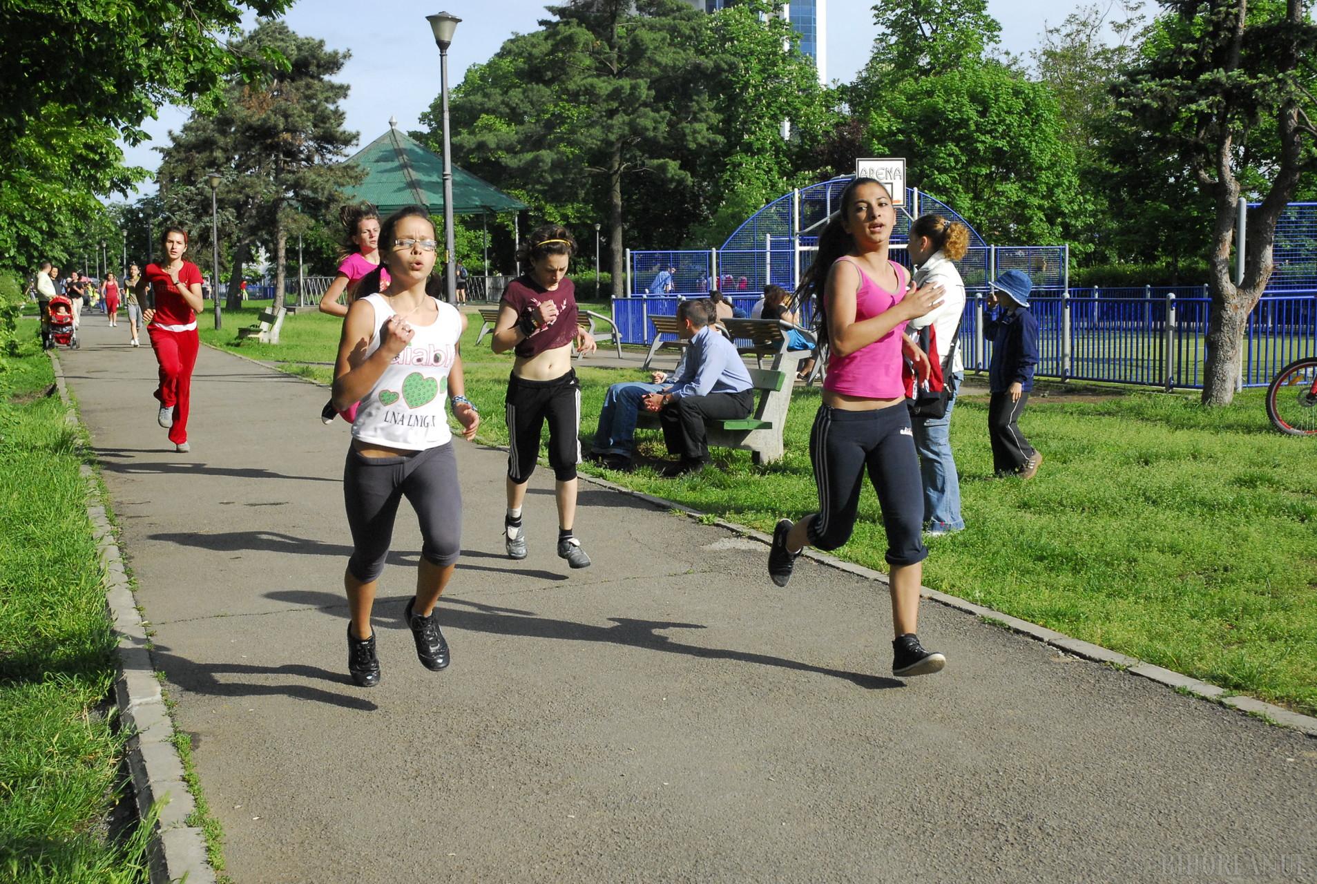 Crosul Inimii în Parcul Tineretului