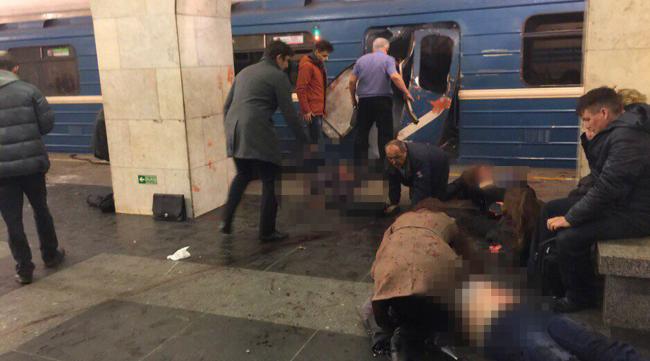 Explozie in Sankt Petersburg. Bilantul a crescut la 11 morti si 45 de raniti
