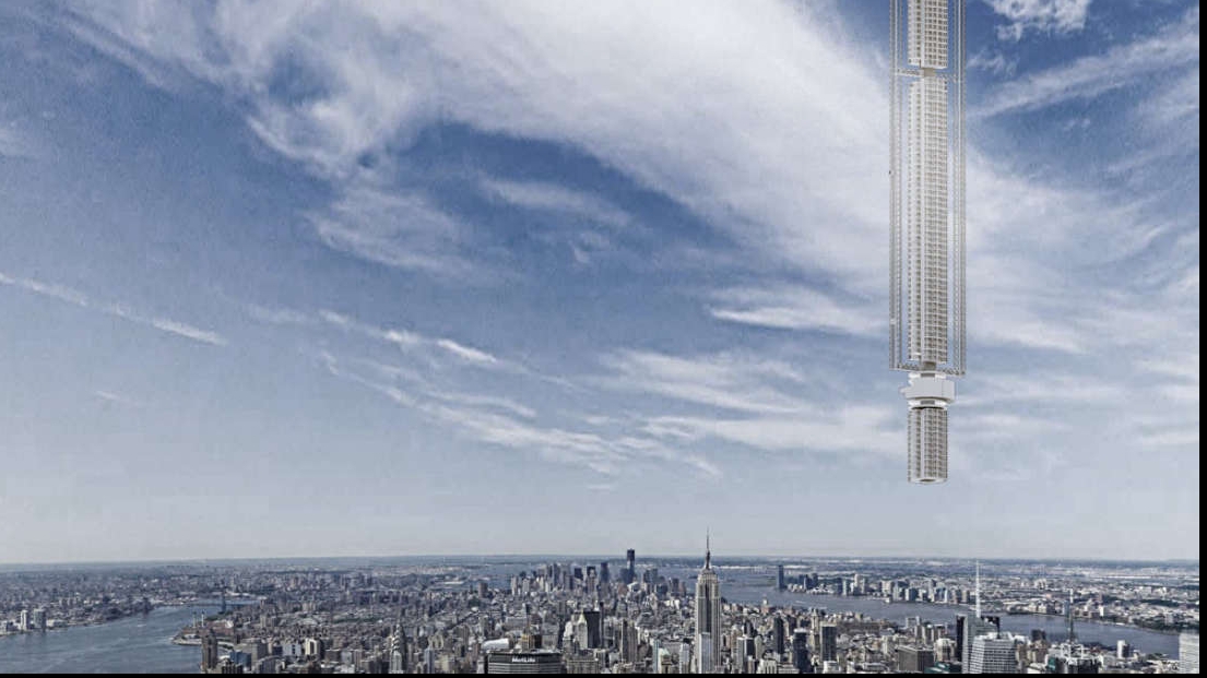 Planul ambiţios al arhitecţilor americani: Primul zgârie-nori din lume suspendat de un asteroid