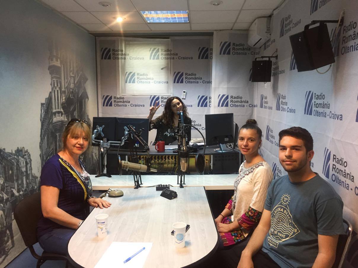 Proiectul „Craiova – cetatea tinerilor, nu a banilor” a ajuns in studioul Radio Oltenia!