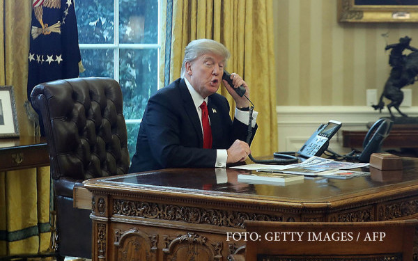Trump i-a dezvaluit informatii militare secrete la telefon presedintelui din Filipine