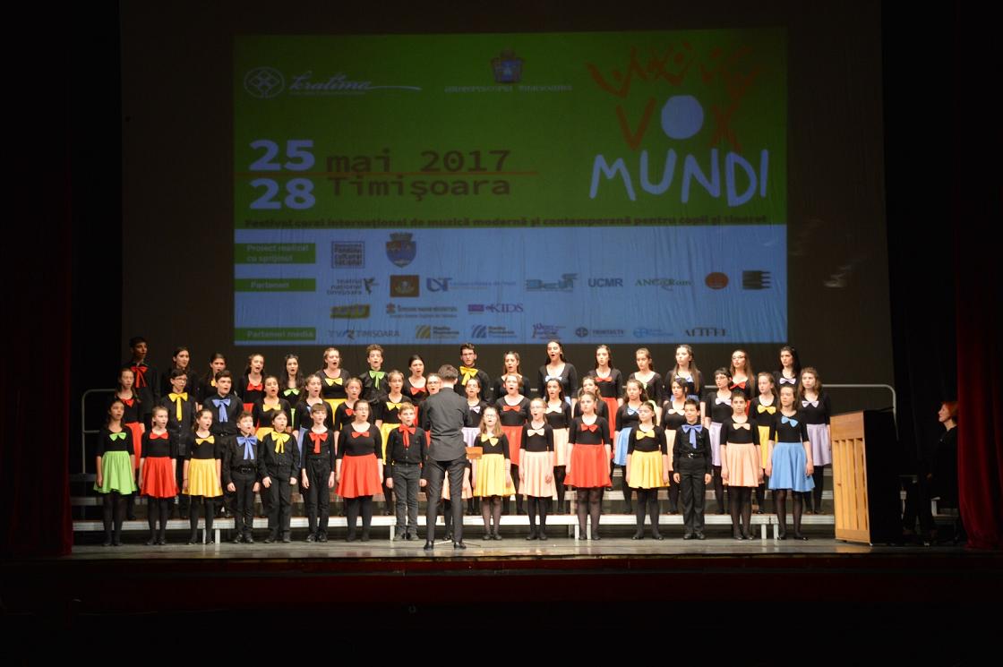 Corul de Copii Radio la Festivalul Coral Internaţional Vox Mundi