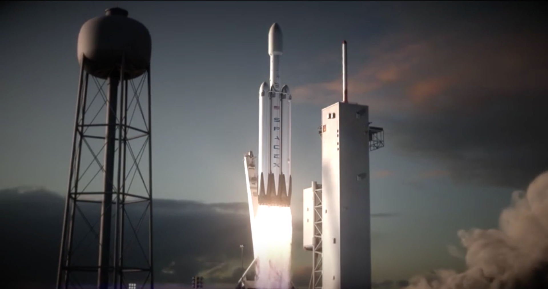 Space X a realizat primele teste la sol ale Falcon Heavy, cea mai puternică rachetă din lume