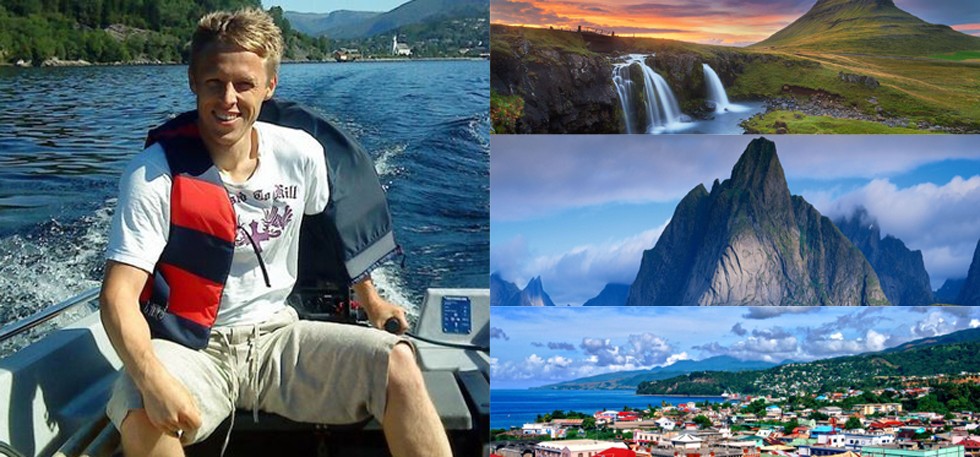 A vizitat toate tarile din lume si Romania este favorita sa!