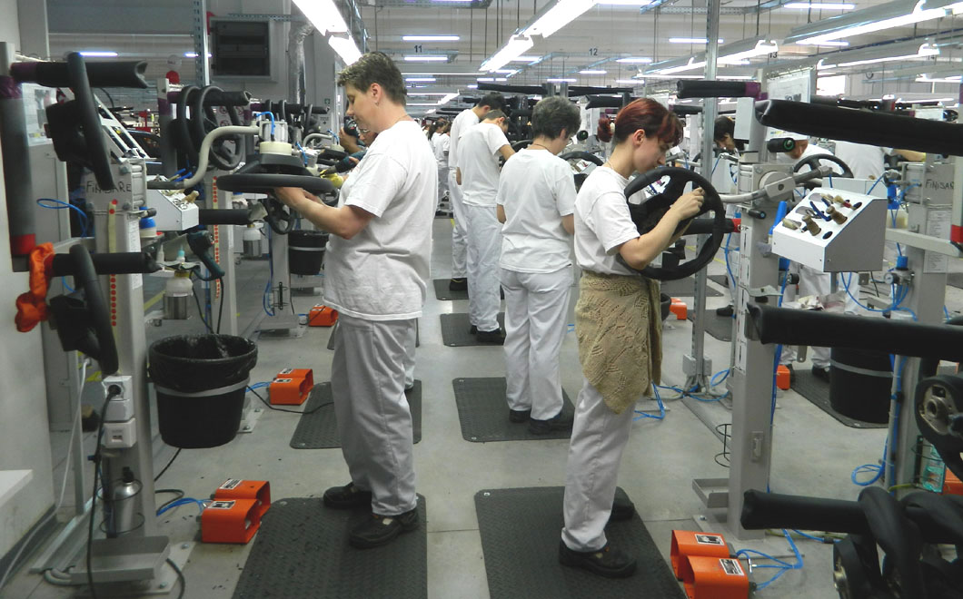 Fabrică de volane şi parc industrial în Rovinari