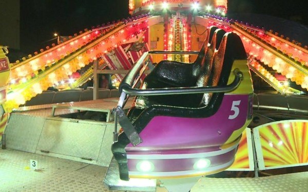 Trei tinere au ajuns la spital dupa ce au fost aruncate dintr-un carusel, la Medias