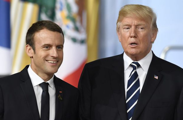 Donald Trump la Paris