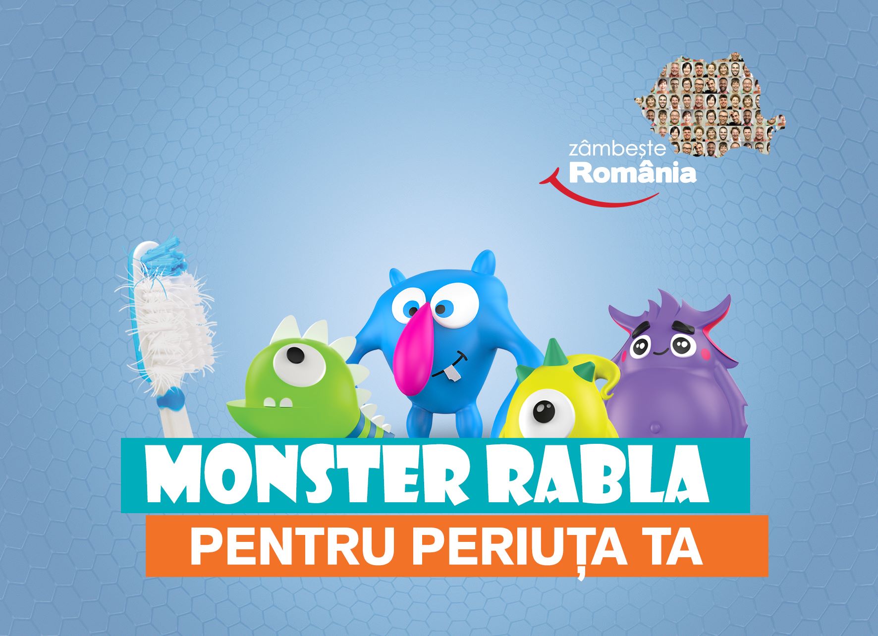 „Rabla” la periuţe de dinţi, mâine, în Piaţa „Mihai Viteazul” din Craiova