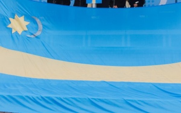 Iohannis primit cu steag secuiesc