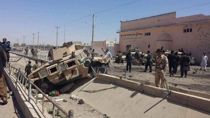 Atentat sinucigaș în Afganistan