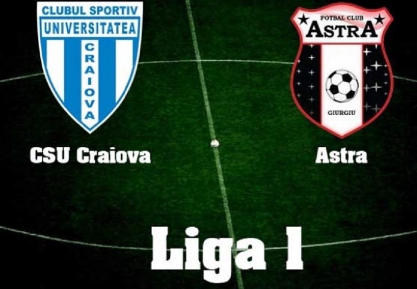 CS U Craiova-Astra Giurgiu (avancronică)