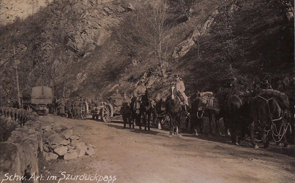 11 august – 101 ani de la luptele din Pasul Vulcan, din Primul Război Mondial