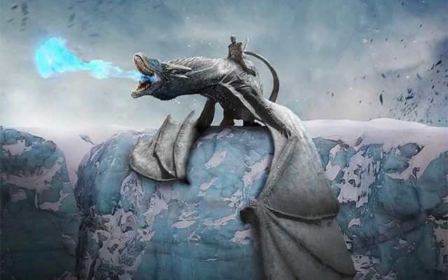 Ce sunt flăcările albastre pe care le aruncă dragonul Viserion din Urzeala Tronurilor