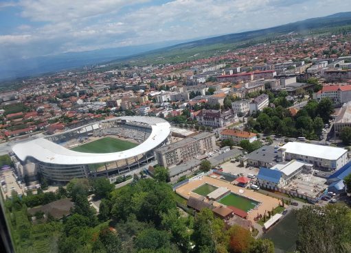 Stadionul din Târgu Jiu aproape de finalizare